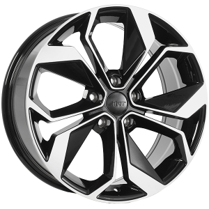 Art Replica 309 17x7 Gloss Black Machined Face Wheel 5x114.3