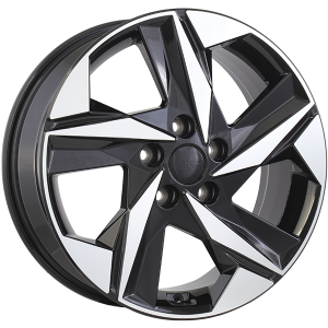 Art Replica 393 17x7 Gloss Black Machined Face Wheel | 5x114.3