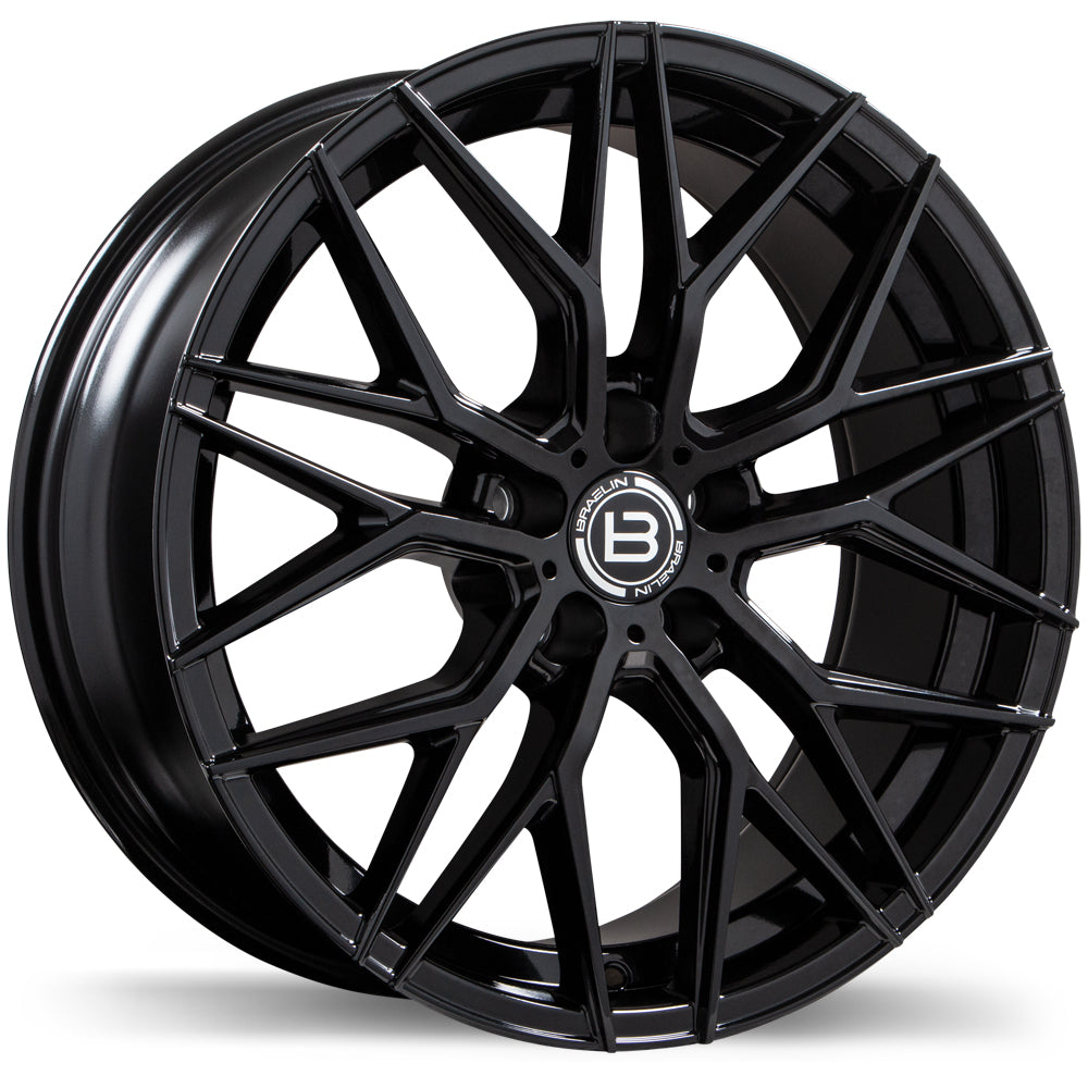 Braelin BR10 20x9 Gloss Black Wheel 5x114.3