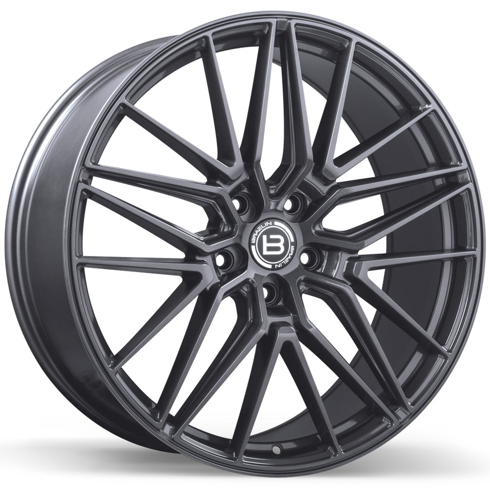 Braelin BR13 22x10 Dark Grey Wheel 5x112