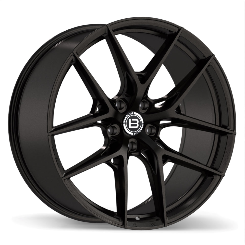 Braelin BR14 22x10.5 Satin Black Anthracite Wheel 5x112