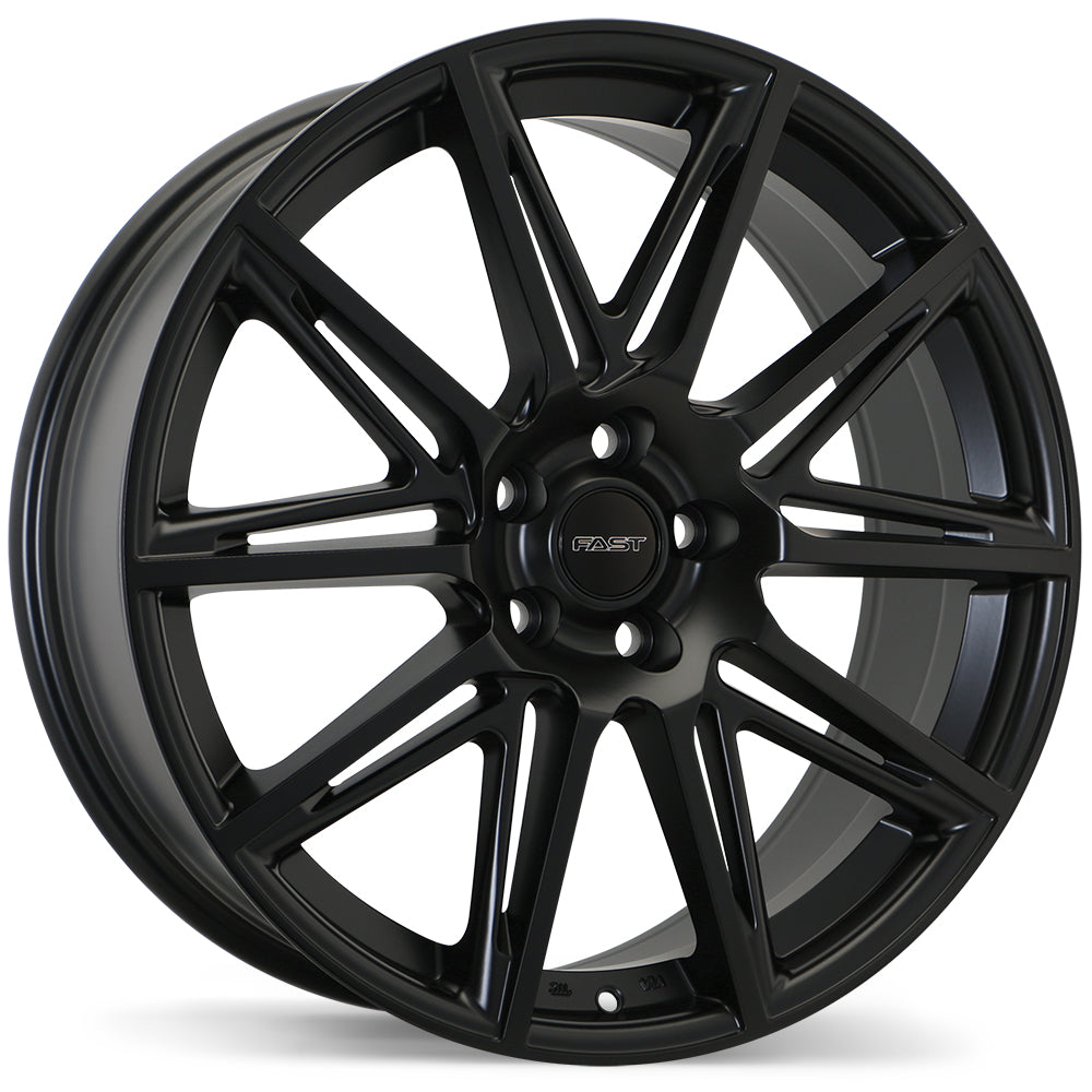 Fast Wheels Switch 20x8 Satin Black Wheel 5x114.3