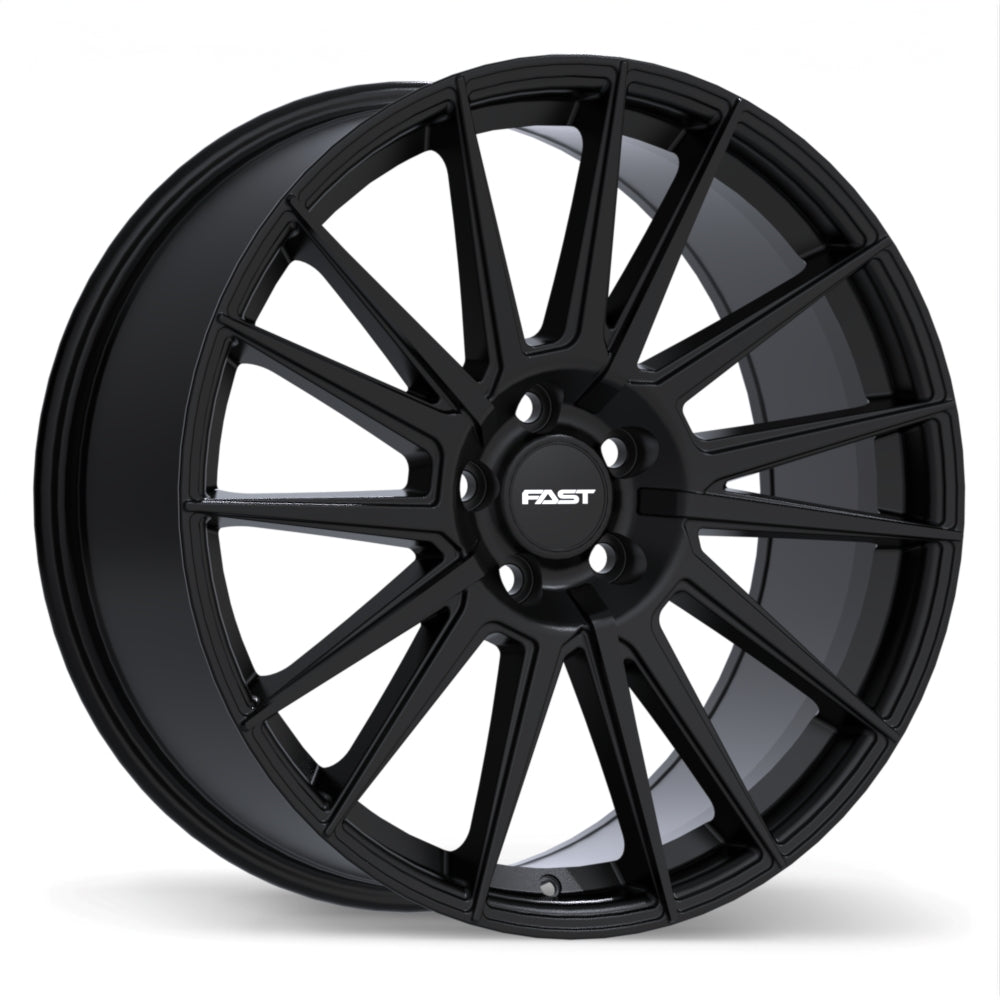 Fast Wheels Tempest 19x8.5 Satin Black Wheel 5x114.3
