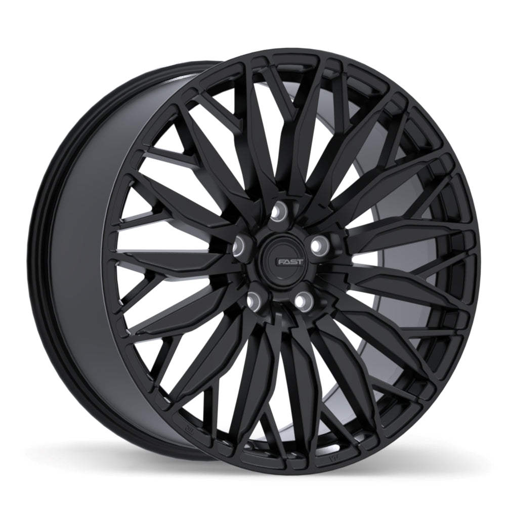 Fast Wheels Onyx 20x9 Satin Black Wheel 5x112