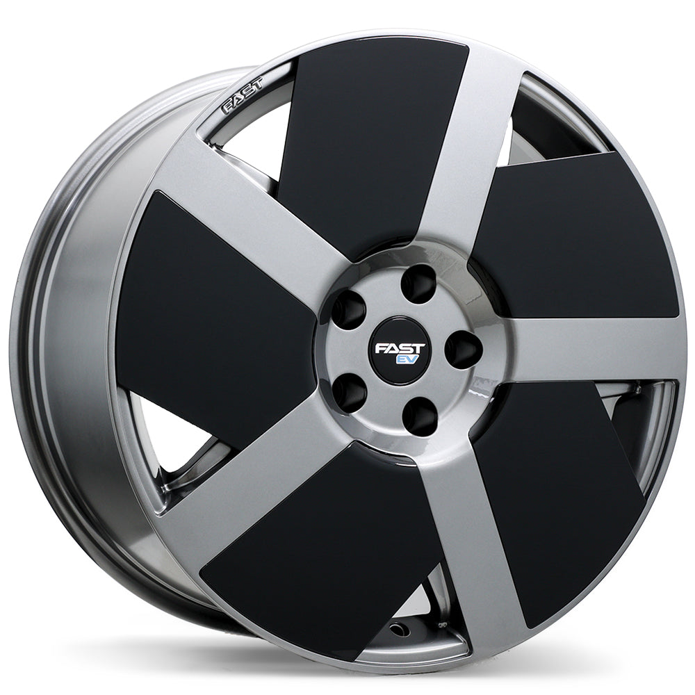 Fast Wheels EV06 19x8 Gloss Grey Wheel 5x112