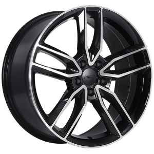 Art REPLICA 177 18x8 Gloss Black Machined Face Wheel | 5x112