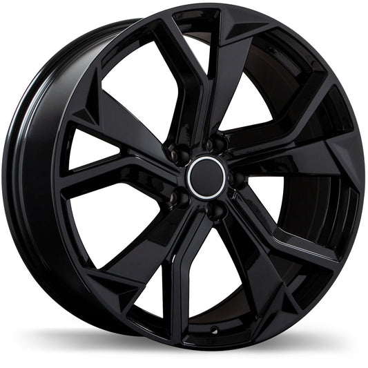 Replika R252 20x8.5 Gloss Black Wheel 5x112
