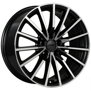 Art Replica 128 18x8.0 Gloss Black - Machined Face Wheel 5x112