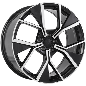 Art REPLICA 364 20x8.5 Gloss Black Machined Face Wheel 5x112