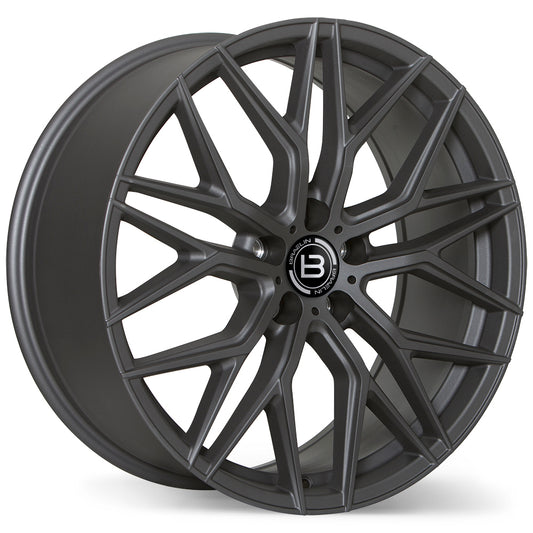 Braelin BR10 20x9 Matte Graphite Wheel 5x114.3