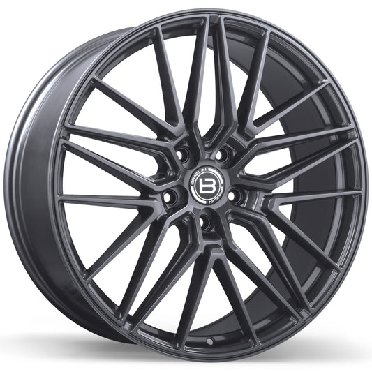 Braelin BR13 22x10 Dark Grey Wheel 5x112