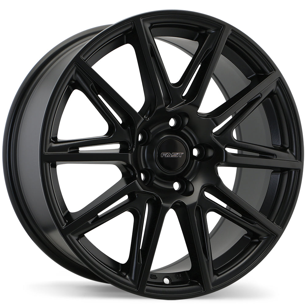 Fast Wheel Switch 17x7.5 Satin Black | 5x114.3