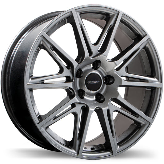 Fast Wheels Switch 17x7.5 Titanium Wheel 5x114.3