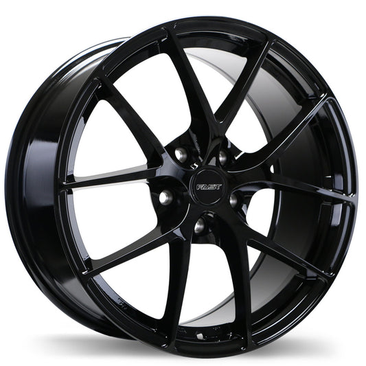 Fast Wheels Innovation 18x8 Gloss Black Wheel 5x112