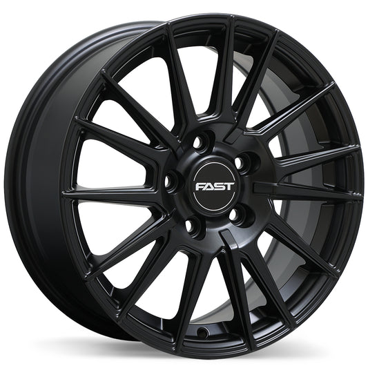 Fast Wheels Tempest 18x8 Satin Black Wheel 5x114.3