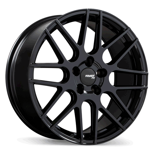 Fast Wheels FC12 18x8 Metallic Black Wheel 5x114.3