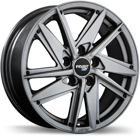 Fast Wheels EV01 19x8.5 Titanium Wheel 5x114.3