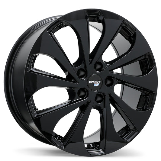 Fast Wheels EV05 18x7.5 Gloss Black wheel 5x114.3