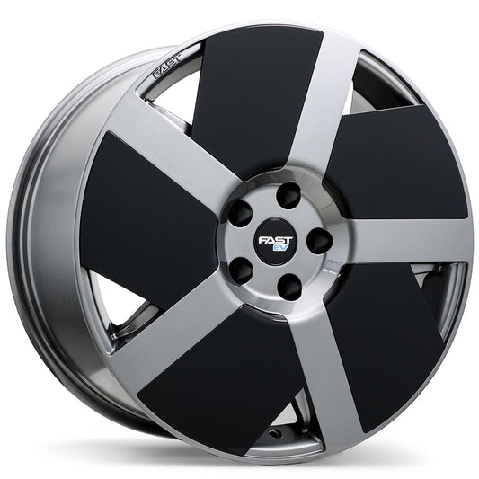 Fast Wheels EV06 19x8 Gloss Grey Wheel 5x112