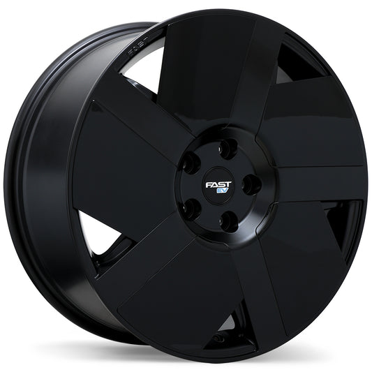 Fast Wheels EV06 19x8 Satin Black Wheel 5x112
