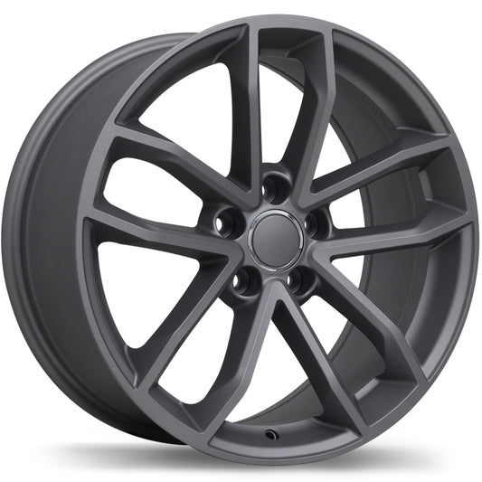 Replika R199 18x8 Matte Gunmetal Wheel 5x112
